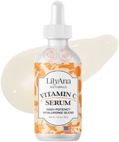 LilyAna Naturals 精华液 亮肤 不含动物测试 适用于所有肌肤 含维生素C 1 Fl Oz (约29.57ml)/件 1件装