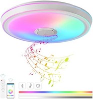 无 VOMI LED吸顶灯颜色变化带蓝牙扬声器50cm RGB