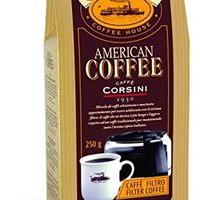 CAFFE CORSINI Caffè Corsini 河蒸笼美式淡香过滤咖啡，6 件装（6 x 250 克）