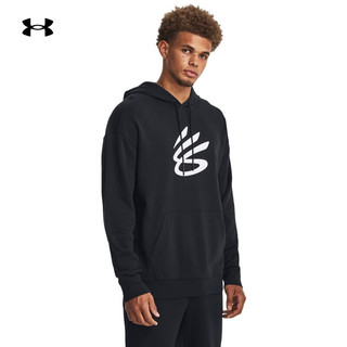 安德玛 UNDERARMOUR）秋冬库里Curry Splash男子篮球运动连帽卫衣1380839 黑色001 M