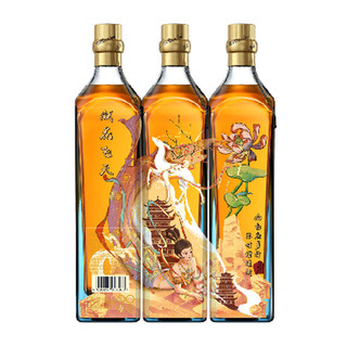 JOHNNIE WALKER 尊尼获加 蓝牌 调和 苏格兰威士忌 40%vol 500ml 一鹿向前