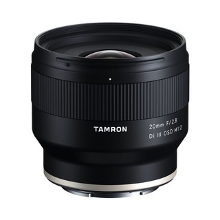 TAMRON 腾龙 20mm F2.8 Di III OSD 标准变焦镜头 索尼E卡口 67mm