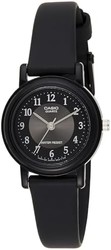 CASIO 卡西欧 女士 LQ139A-1B3 黑色经典树脂手表