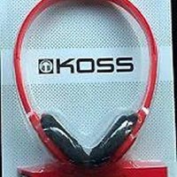 KOSS 高斯 耳罩式耳机 轻便 红色 KPH7r