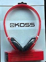 KOSS 高斯 耳罩式耳机 轻便 红色 KPH7r