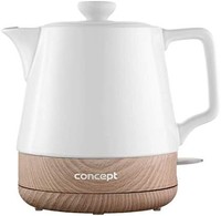 Concept2 CONCEPT 家用电器 陶瓷 电水壶 RK0060 1 升 1 升 白色