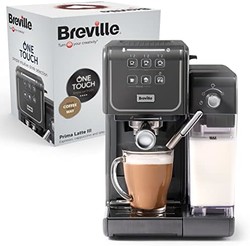 Breville 铂富 全自动咖啡机 VCF146X Prima Latte III ，用于浓缩咖啡、卡布奇诺咖啡
