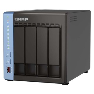 QNAP 威联通 TS-464C 宇宙魔方 四核器网络存储服务器内置双M.2插槽NAS私有云（含企业盘8T*2）