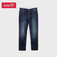 Baleno 班尼路 2023年秋冬季新品男装牛仔裤休闲时尚男生裤子