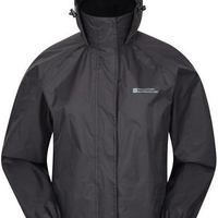 MOUNTAIN WAREHOUSE 女士 Pakka 防水防水夹克 外套 黑色 16