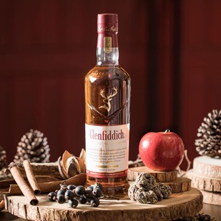 MAC-TALLA格兰菲迪 Glenfiddich 苏格兰单一麦芽威士忌700ml 英国洋酒 格兰菲迪12年雪莉桶700ml*2瓶