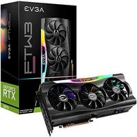 EVGA GeForce RTX 3070 游戏显卡 FTW3 ULTRA GAMING，08G-P5-3767-KL，8GB GDDR6，iCX3 技术，ARGB LED