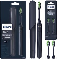 PHILIPS 飞利浦 One by Sonicare 电池牙刷,刷头套装,午夜蓝,BD1002/AZ