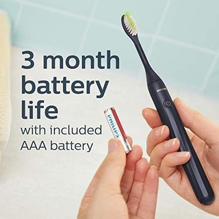 PHILIPS 飞利浦 One by Sonicare 电池牙刷,刷头套装,午夜蓝,BD1002/AZ