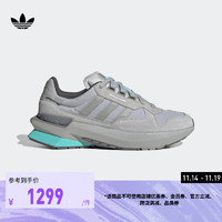 adidas阿迪达斯三叶草TREZIOD PT男女复古经典运动鞋IE4237 灰 41(255mm)