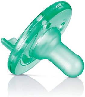 Avent Soothie Pacifier, Green, 0-3 Months