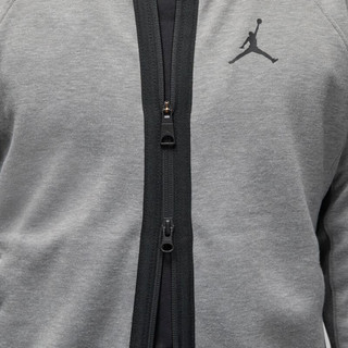 耐克（NIKE）JORDAN DRI-FIT SPORT男子全长拉链开襟防晒速干针织连帽衫 DV9784-063 XXXL