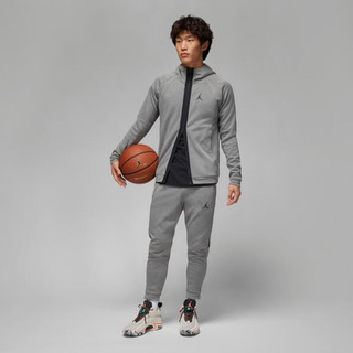 耐克（NIKE）JORDAN DRI-FIT SPORT男子全长拉链开襟防晒速干针织连帽衫 DV9784-063 XXXL