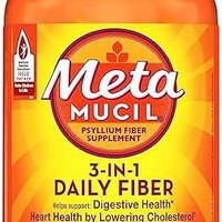 Metamucil 美达施 木瓜胶囊营养补充剂 消化健康 300粒胶囊装 无味 植物性 1件装 适合成人