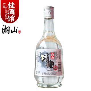 湘山【桂酒馆】30度桂林湘山酒精制矮炮玻璃瓶米香型白酒500ml 330ml*6瓶