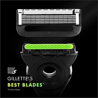 Gillette 吉列 男士 剃须刀 + 8 片剃须刀片高级磁性支架和旅行盒