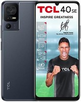 TCL 40 SE 智能手机,128GB + 4GB 内存,6.75 英寸显示屏 5000 mAh - 深灰色