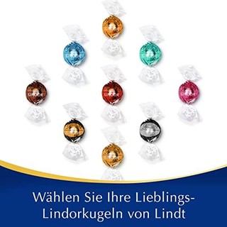 Lindt 瑞士莲 Lindor系列 混合装软心黑巧克力球 约81颗（共1000g）
