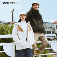 MERRELL 迈乐 两穿羊羔绒外套男女泰迪绒棉服保暖户外运动上衣情侣