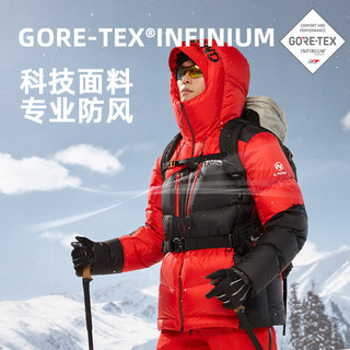 诺诗兰冬GORETEX羽绒服男户外光热科技登山服户外进藏服