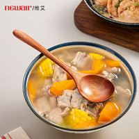 维艾（Newair）日式木勺长柄汤匙吃饭用勺子调羹家用木头木质餐具汤勺