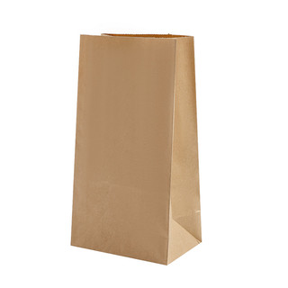 芳佳泽成 加厚食品级防油牛皮纸袋包装袋冰箱果蔬收纳袋面包防水打包纸袋子