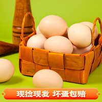源生鲜 新鲜土鸡蛋30枚特产农家散养柴鸡鸡蛋谷物蛋月子蛋溏心蛋