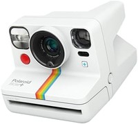 Polaroid 宝丽来 Now+ 白色 (9062) - 蓝牙连接的 I 型拍立得胶片相机，附赠镜头滤镜套装