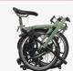 Grimar Jonsson 品牌城市自行车折叠 全新23款brompton原封鼠尾草绿未拆封英国折 鼠尾草绿*M6l 16英寸