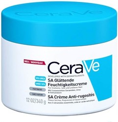 CeraVe 适乐肤 SA 柔滑霜 340g/12oz | 身体保湿霜可在短短 3 天内打造更光滑的肌肤