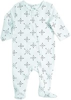 aden+anais aden + anais Baby Girls' Long Sleeve Zipper One-Piece, Primrose-3-6