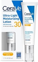 CeraVe 适乐肤 玻尿酸轻盈面部保湿霜,SPF 30 | 1.7盎司（约48.19克），50毫升 | 无香料