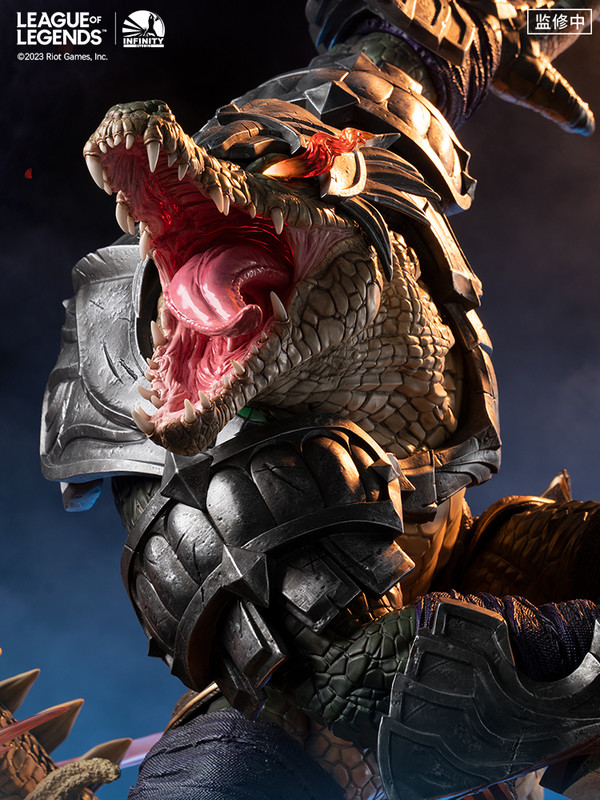 infinitystudio 开天工作室 英雄联盟 荒漠屠夫 雷克顿 1/4 全身像