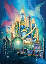Ravensburger 睿思 迪士尼城堡系列 - 迪士尼城堡:Ariel 1000 片成人拼图