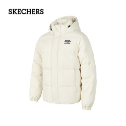 skechers斯凯奇运动羽绒服男女同款冬季保暖连帽外套