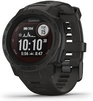 GARMIN 佳明 坚固耐用的户外手表，带 GPS，具有 Glonass 和 Galileo、心率监测和 3 轴指南针