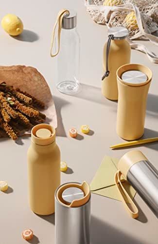 Eva Solo | Urban To Go Cup 可回收。0.35 升金沙 | 双层保温杯带真空 | 金沙