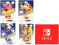 Nintendo 任天堂 amiibo 星之卡比系列 4种套装