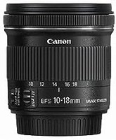 Canon 佳能 EF-S10-18 mm f/4.5-5.6 IS STM 镜头 - 黑色 9519B005AA