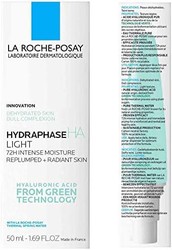 LA ROCHE-POSAY 理肤泉 Hydraphase HA 轻盈 面部护理,72小时保湿 50毫升