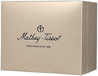 TISSOT 天梭 Mathey-Tissot 都市计时码表石英黑色表盘男式手表 H411CHALN, 黑色//白色, 表带