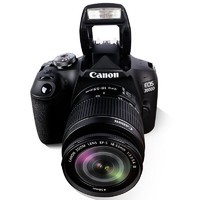 Canon 佳能 EOS 2000D 单反相机数码照相机入门级配18-55套机 2000D单机+18-55mm 镜头