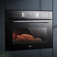 Midea 美的 嵌入式蒸烤箱一体机 55L 黑曜石A8