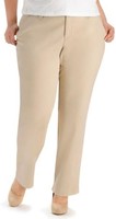 Lee Women's Plus-Size Comfort-Fit Carden Slimming Straight-Leg Pant
