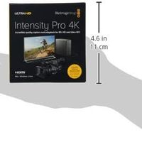 Blackmagic design Intensity Pro 4K捕捉和播放输入/输出卡，30fps 超高清，1080p，60fps